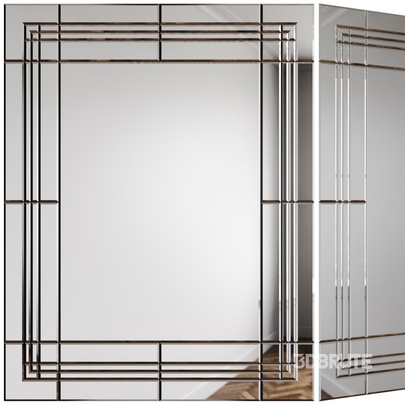 Mirror with bevels Mirror 01 Image 1