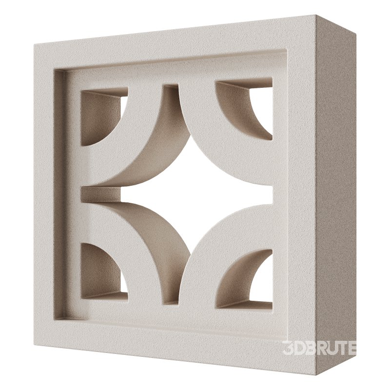 Modular Wall 18 Roundabout White by Tesselle Image 2