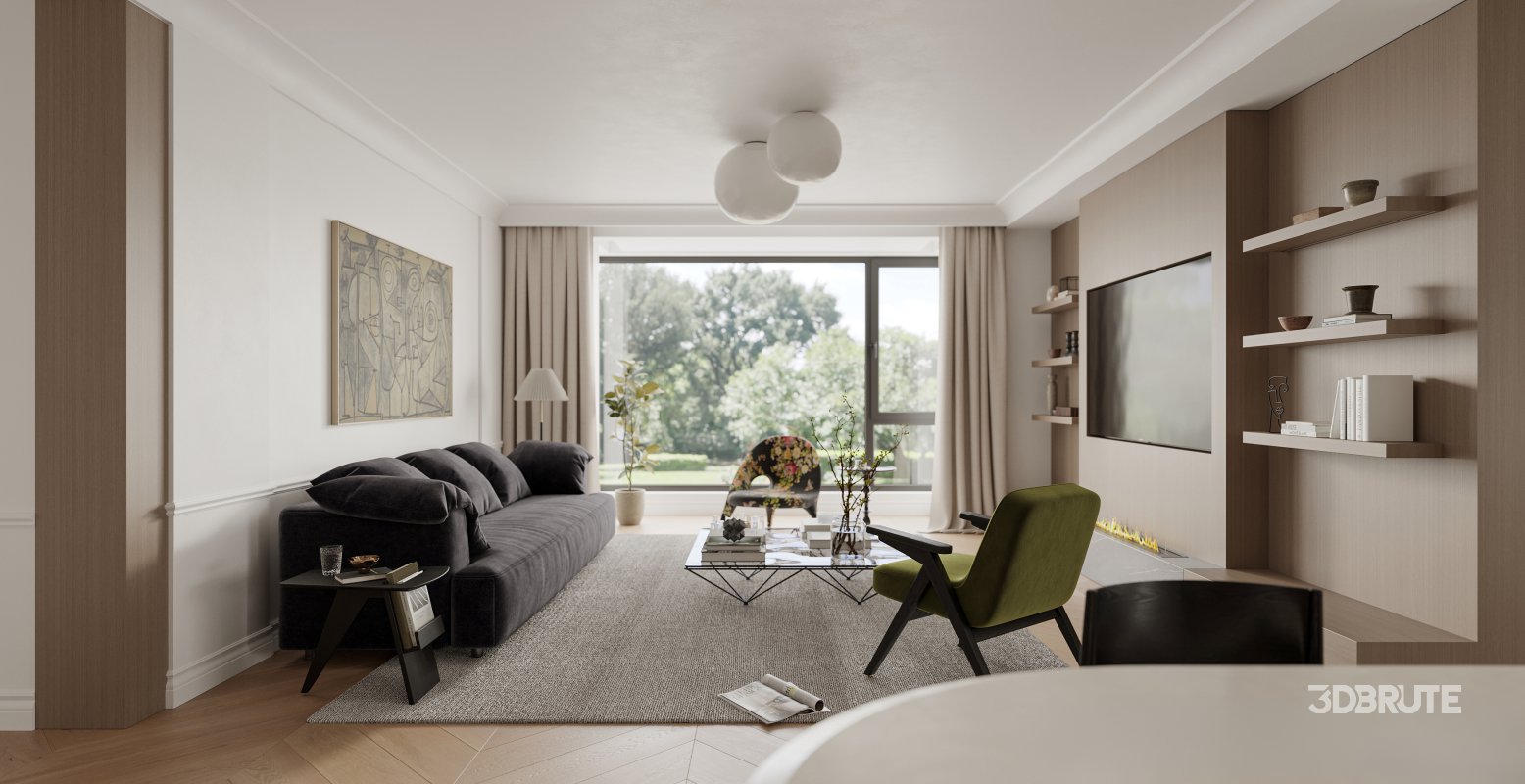 living room dining room Image 6