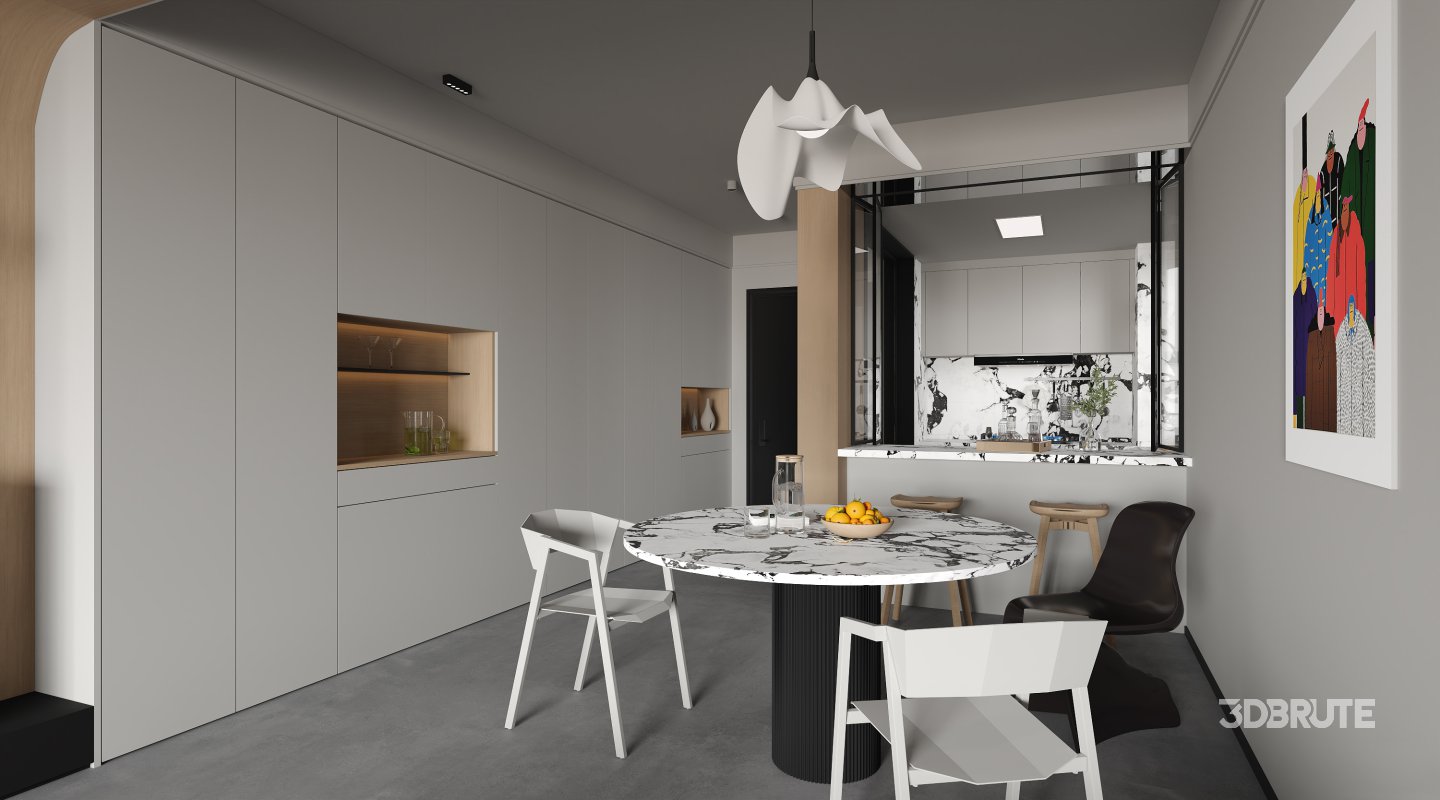 living room dining room Image 1