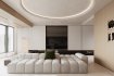 Modern living room and dining room interior scene - Thumbnail 7