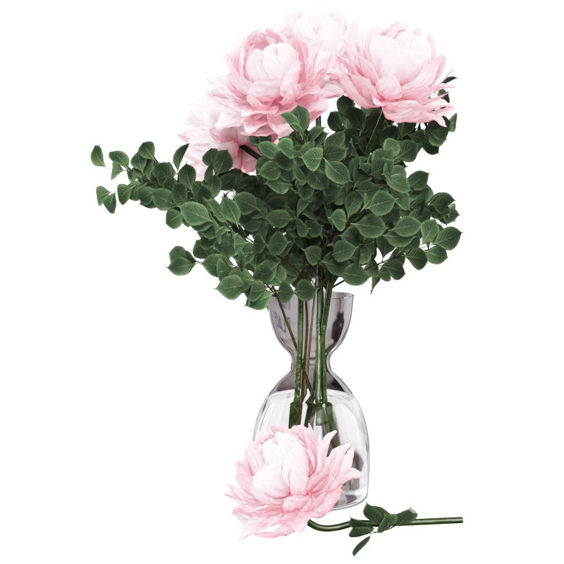 Bouquet Flower Plant Set 026 Image 2