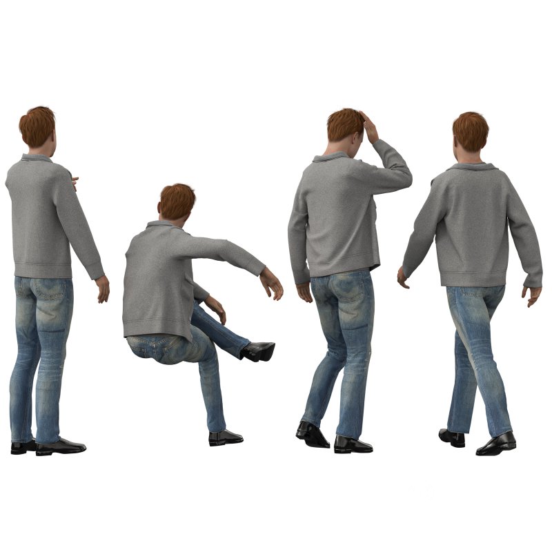 casual man with jacket Image 3