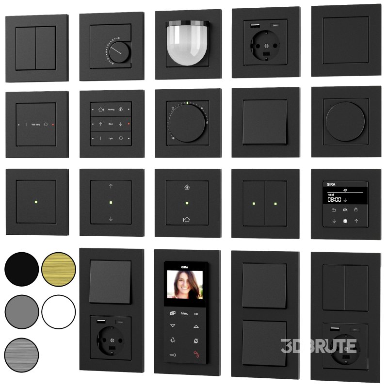 GIRA switches and sockets collection Image 3