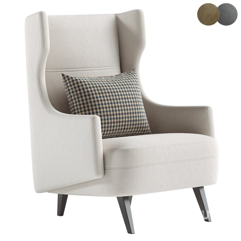 Budelli Cloud Wing Chair Image 3