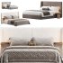 Soft headboard XL Jolien Bed by laredoute - Thumbnail 5