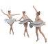 ballerina girl in 3 poses - Thumbnail 4