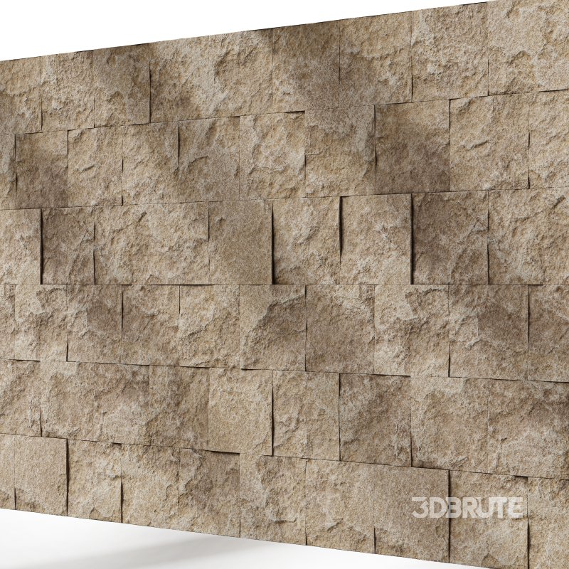 Split Face Travertine 02 (Seamless) Image 4