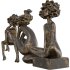 Antique Stylized Girl Collection Statue - Thumbnail 4