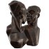 Wooden African Couple Statue - Thumbnail 1