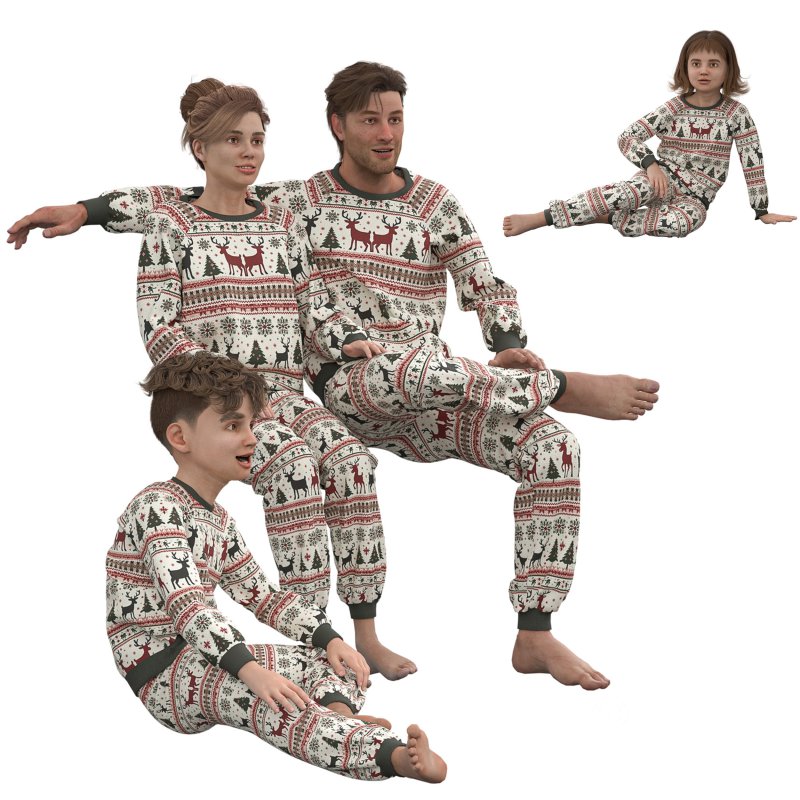 Christmas Family Image 1