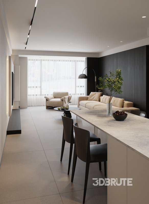 living room dining room Image 3