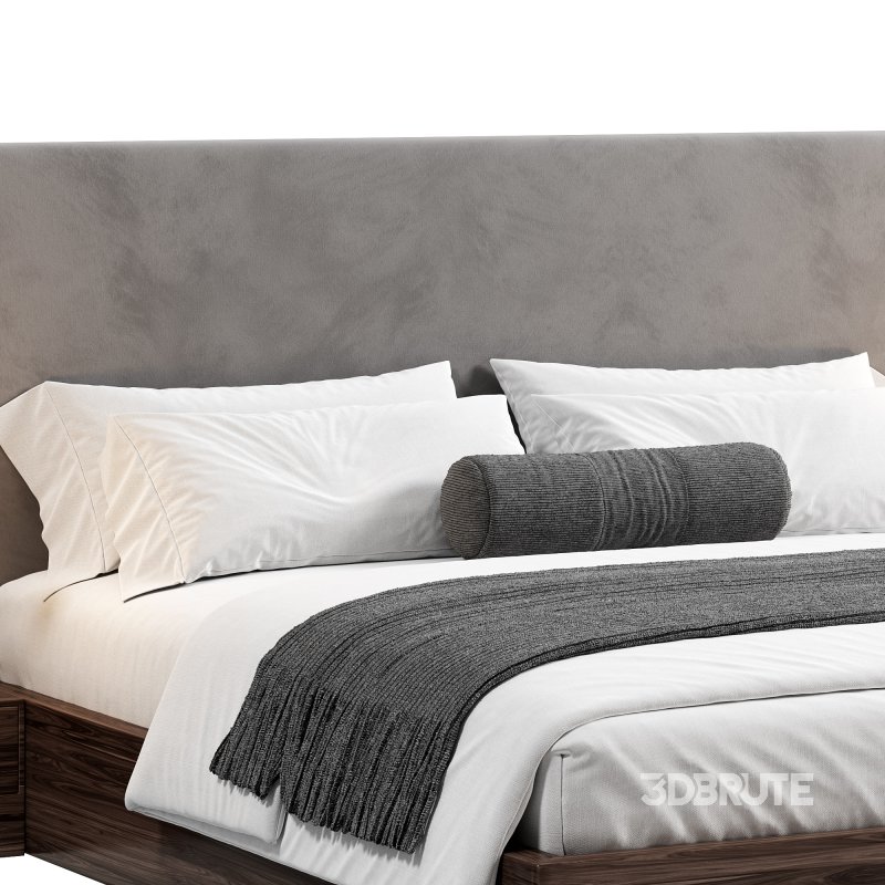 Nova Domus Janice Modern Bed and Nightstands by modishstore Image 2