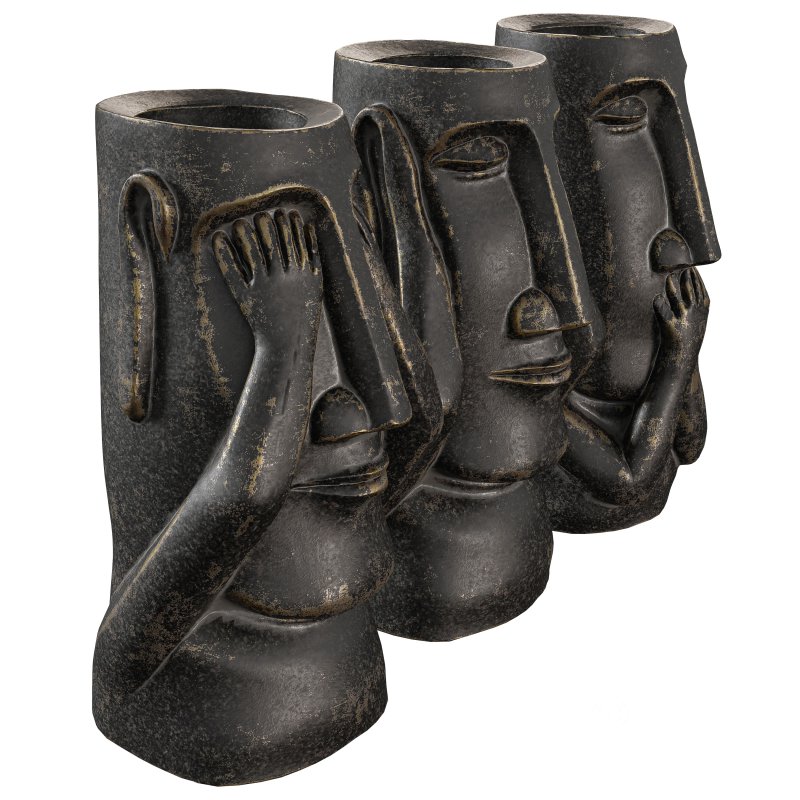 3 Pot Sculpture Image 3