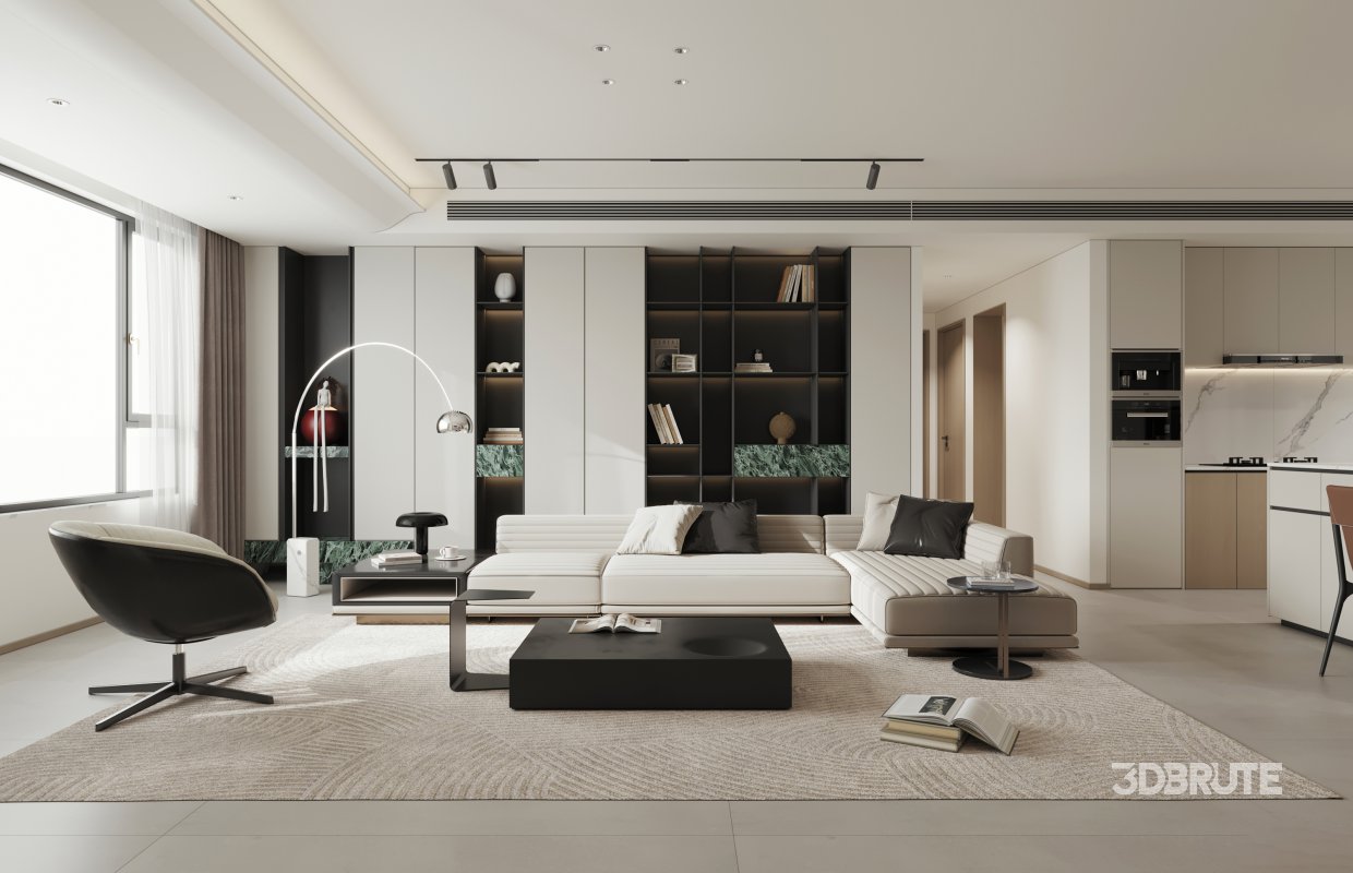 living room dining room Image 3