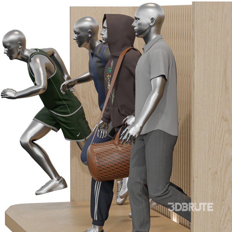 Sport Man Mannequin Store Image 6