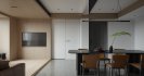 Modern living room and dining room interior scene - Thumbnail 7