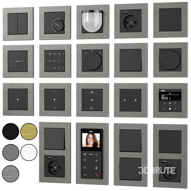GIRA switches and sockets collection Image 6