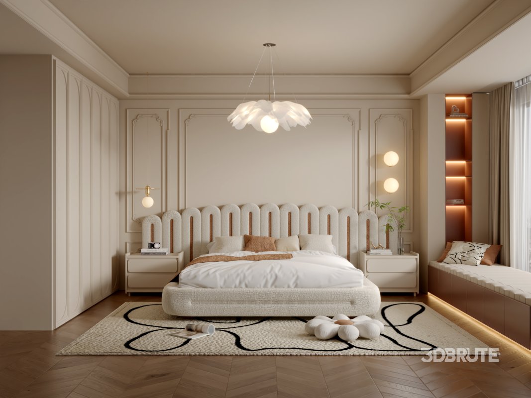Modern bedroom Image 1