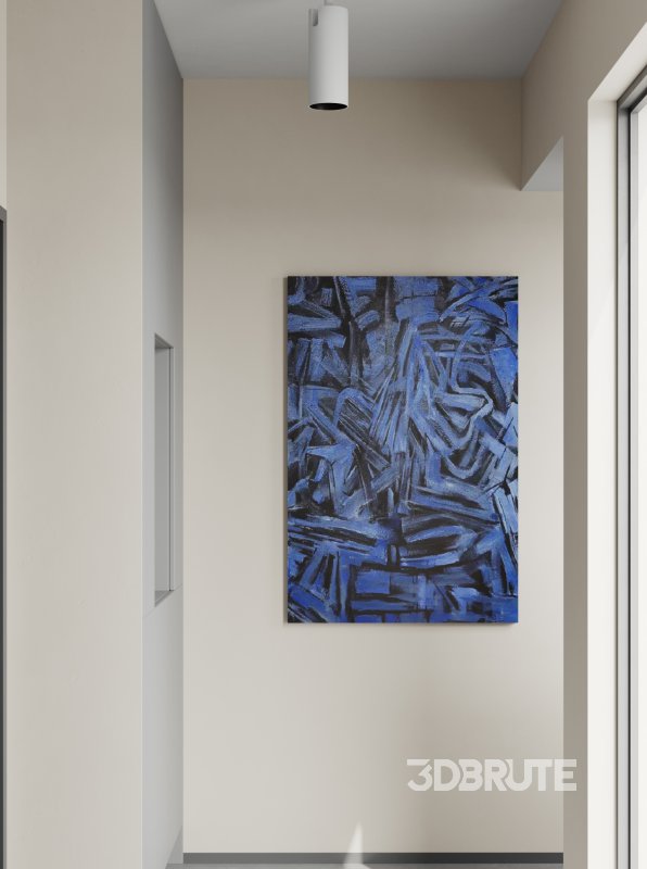 Modern living room and dining room interior scene Image 3