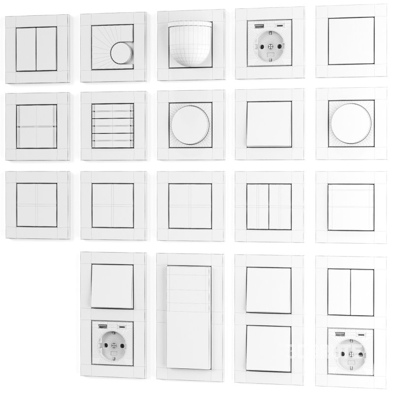 GIRA switches and sockets collection Image 2