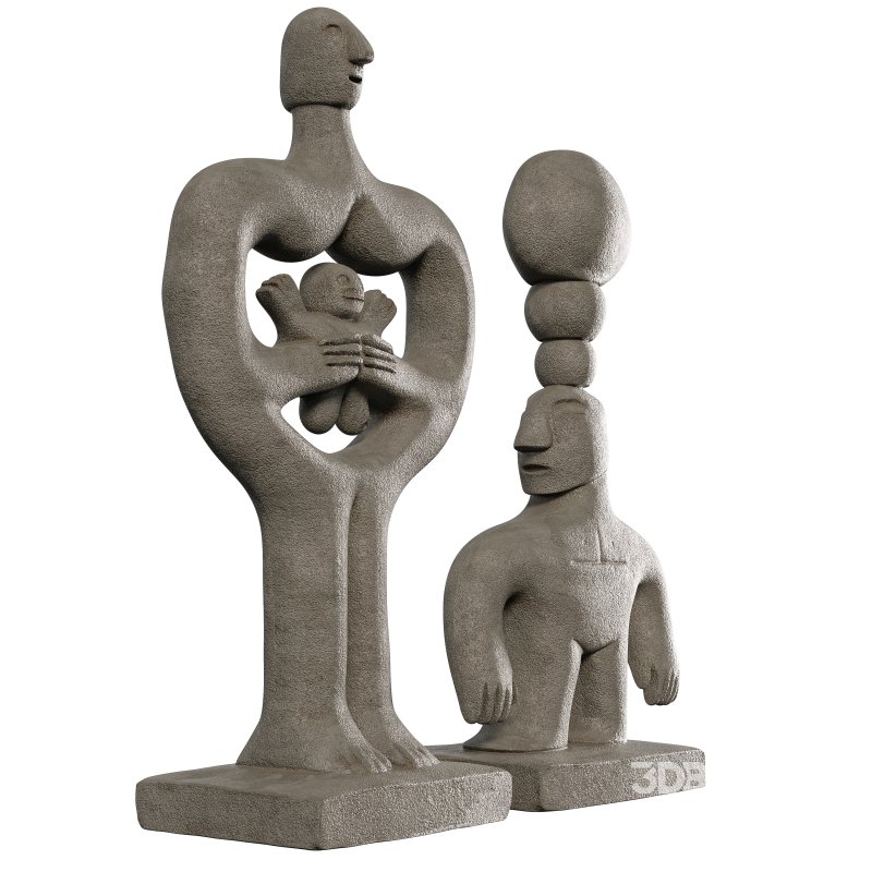 Concrete HIstorian Statue 02 Image 3