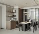 Modern living room and dining room interior scene - Thumbnail 7