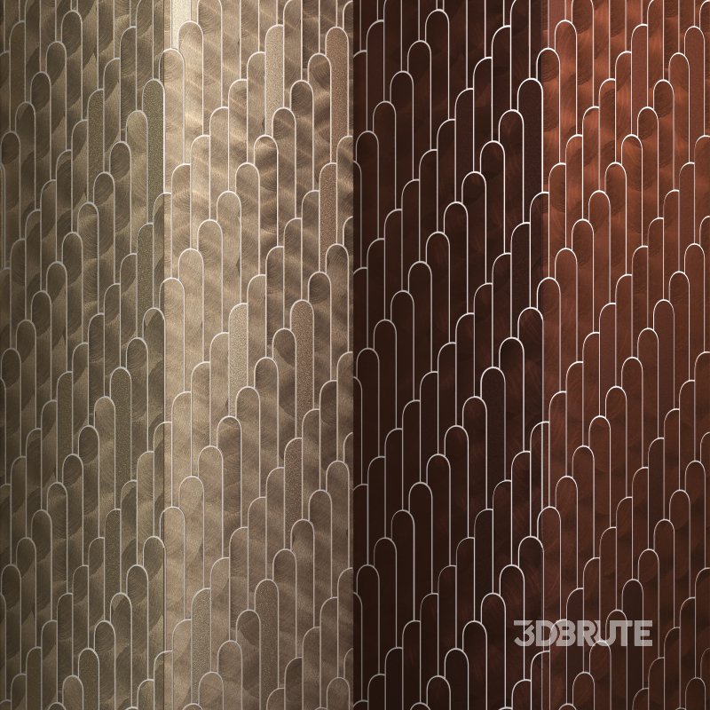 L’antic Colonial DIGIT Gold and Copper tiles Image 1