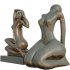 Abstract Bronze Female Figure Sculpture - Thumbnail 1