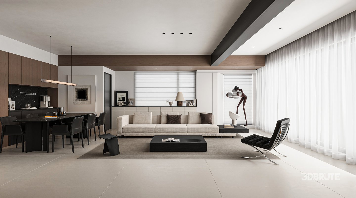 modern living room Image 1