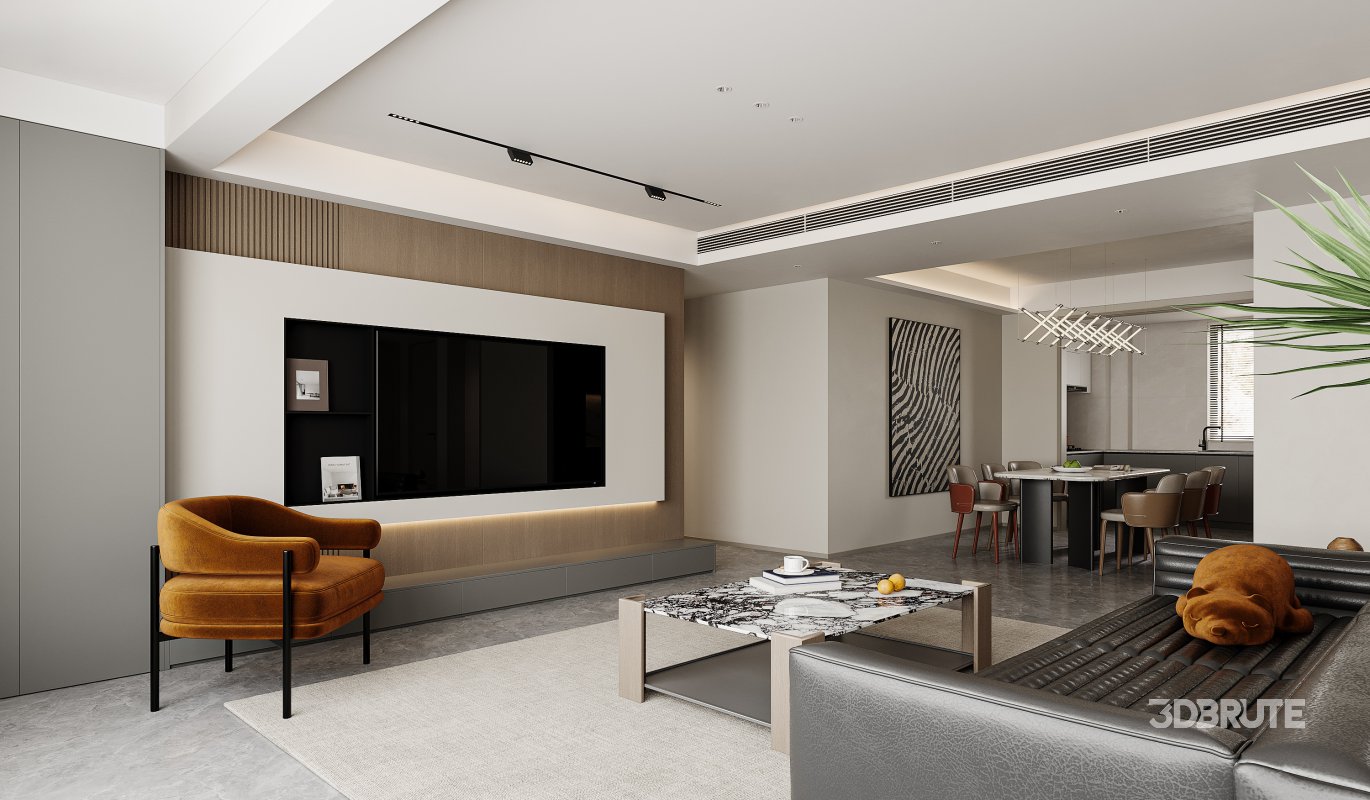 living room dining room Image 7