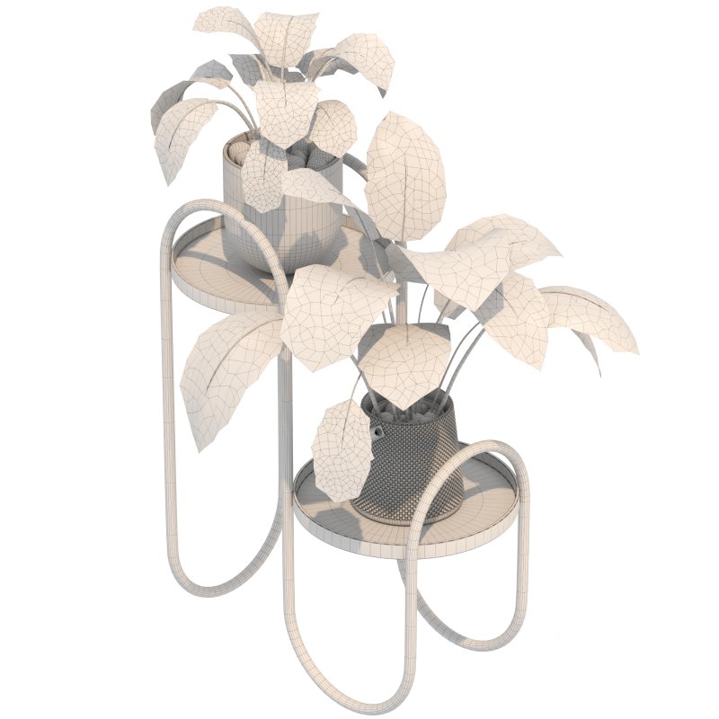 Metal Plant Set 03 Image 2