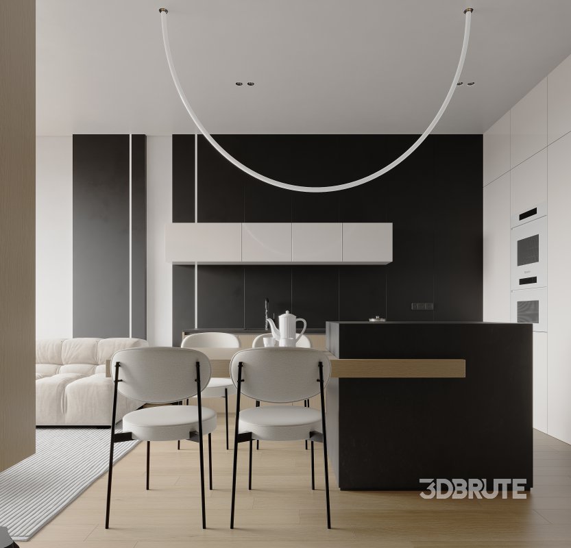 living room dining room bedroom Image 1