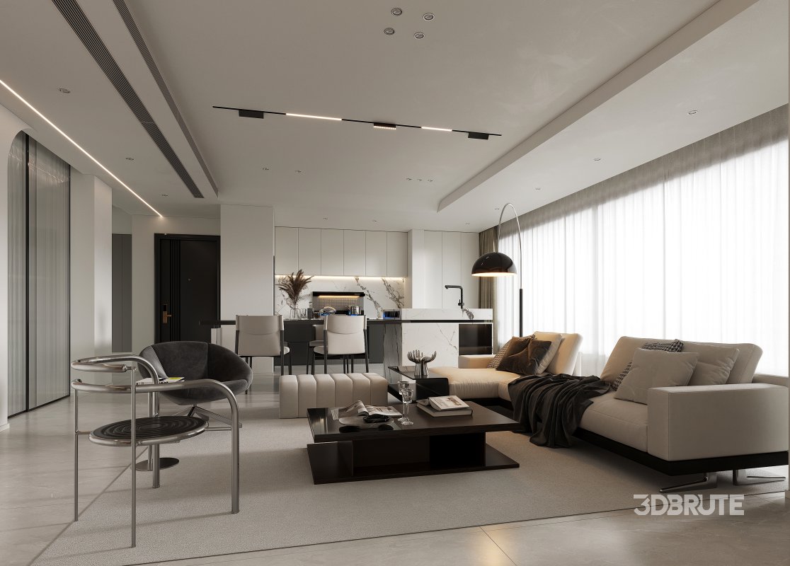 living room dining room Image 3