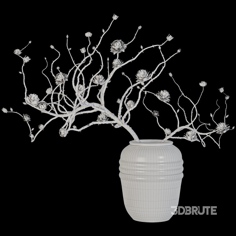 Plants Bouquet Vase 32 Image 6