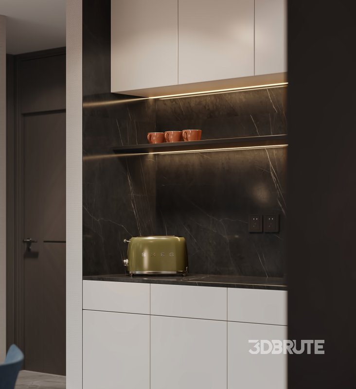 Luxurious living room and dining room Image 3