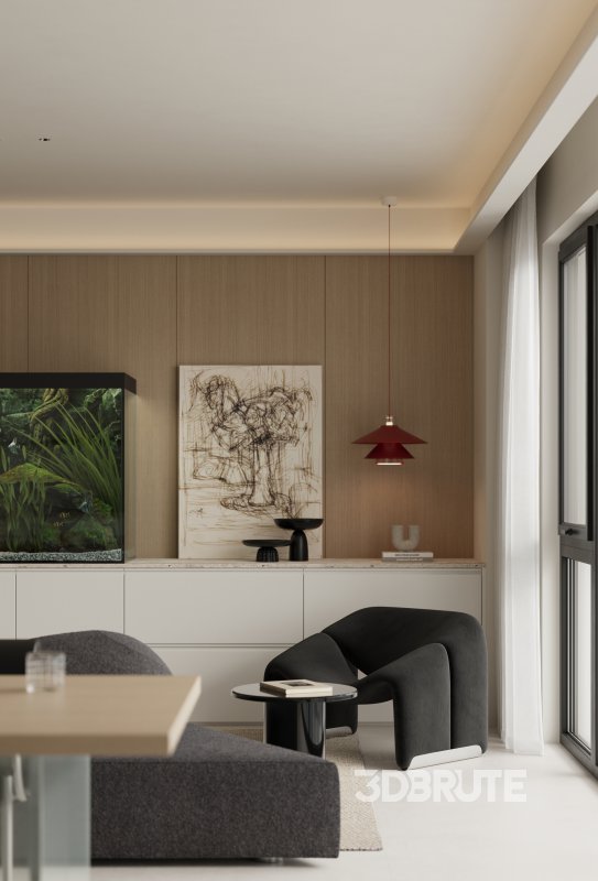 living room dining room Image 5