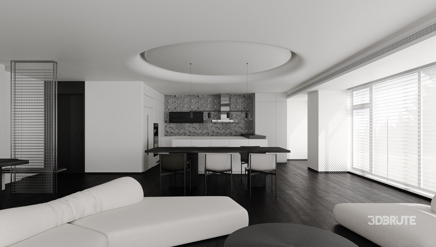 living room dining room Image 5