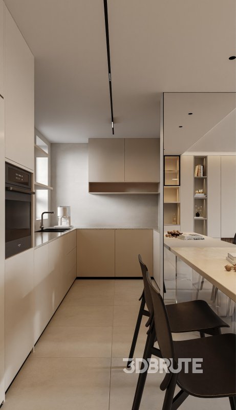 living room dining room kitchen Image 6