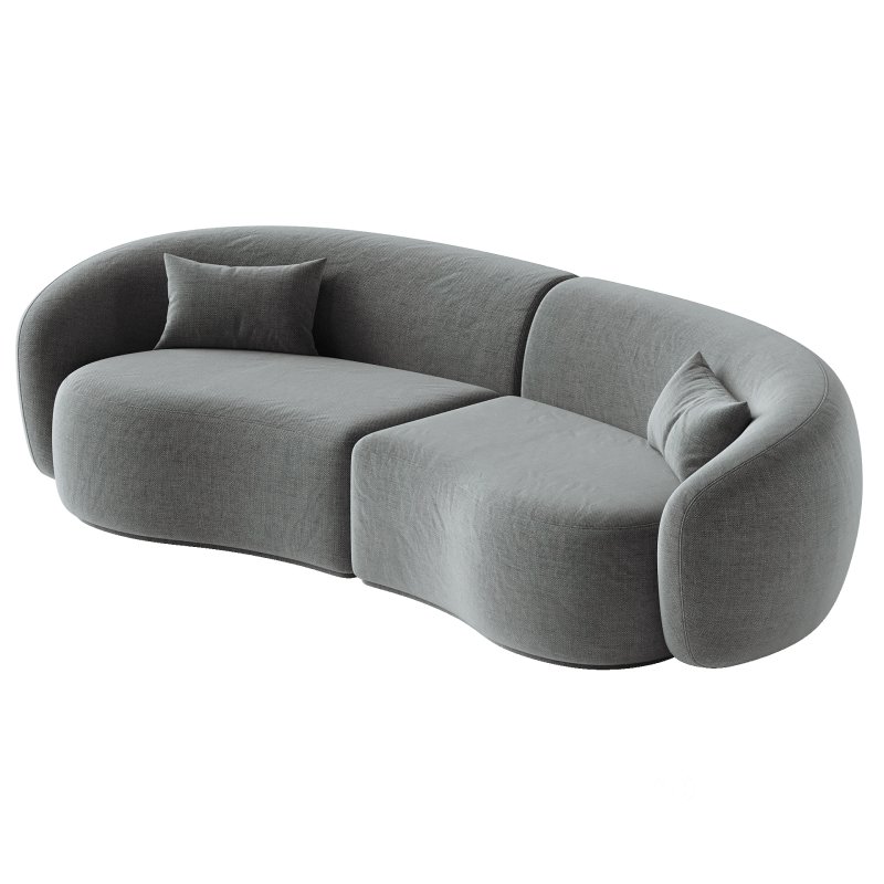 Family Curved Sofa Kassavello Image 4
