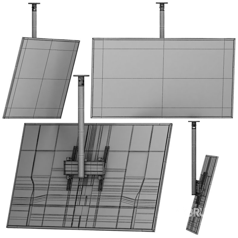 Information restaurant display on ceiling bracket Image 4