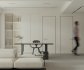 Modern living room and dining room bedroom interior scene - Thumbnail 2