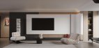 Modern living room and dining room interior scene - Thumbnail 3