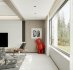 Modern living room and dining room interior scene - Thumbnail 2
