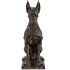 wooden dog Statue 01 - Thumbnail 1