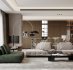Modern living room and dining room interior scene - Thumbnail 10