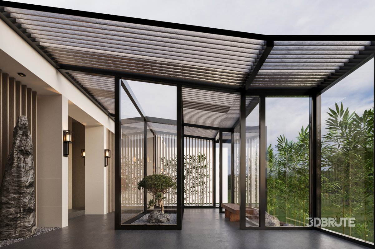 chinese hallway Image 2