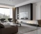 Modern living room and dining room interior scene - Thumbnail 3