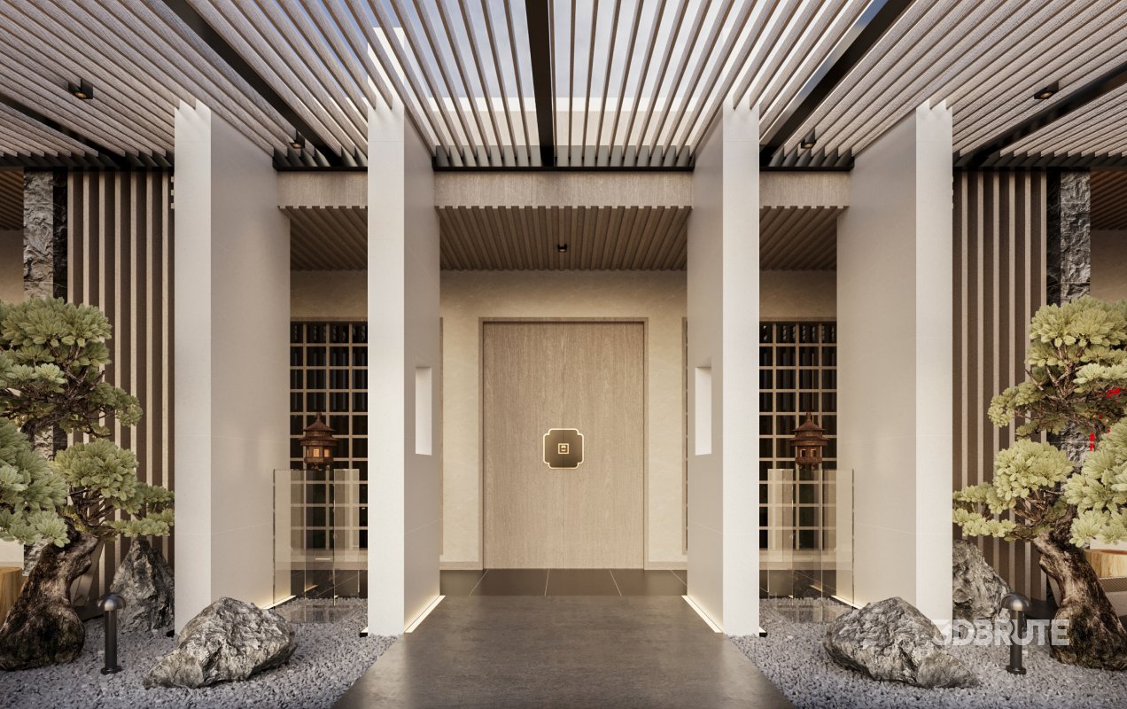 chinese hallway Image 1