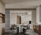 Modern living room and dining room interior scene - Thumbnail 15